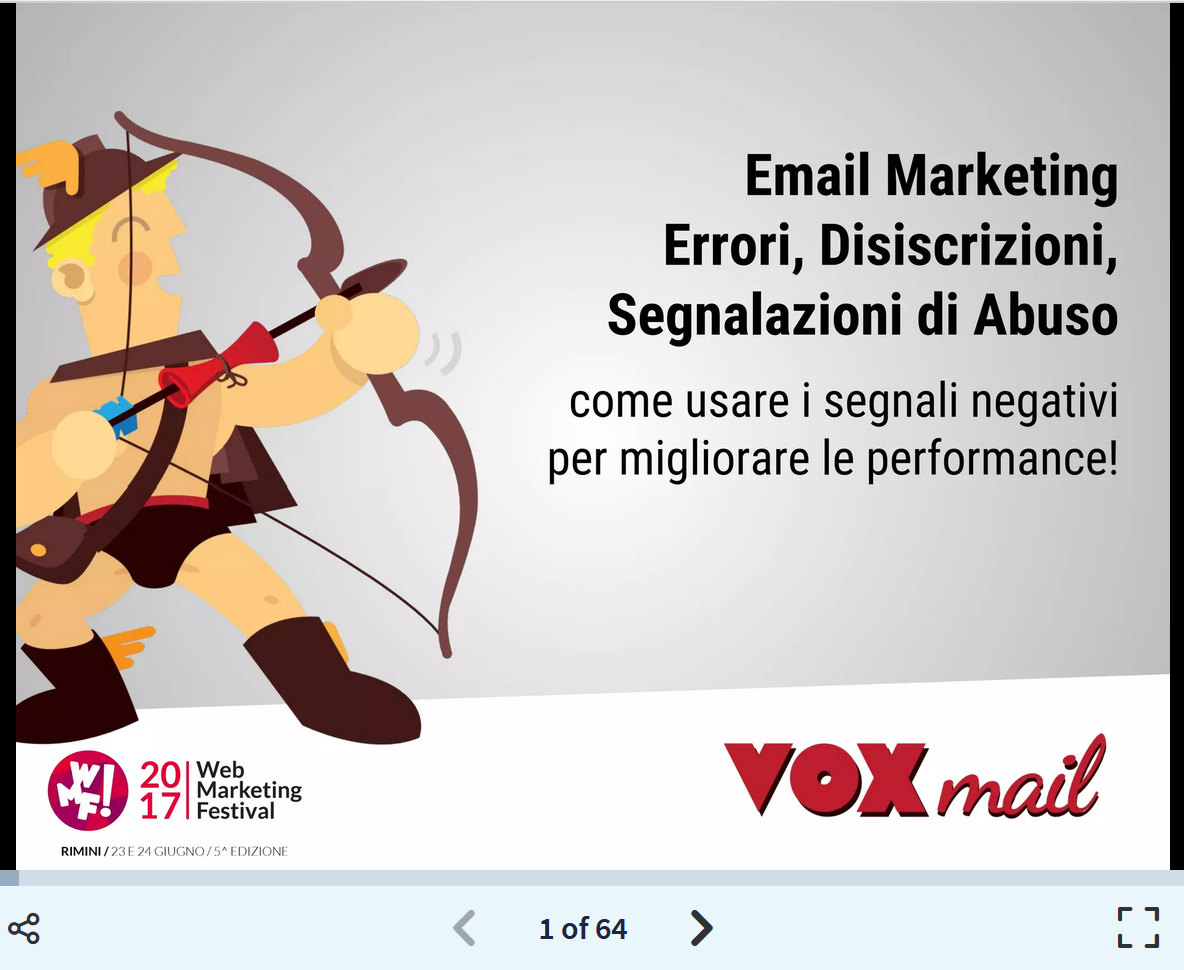 Email marketing, errori, disiscrizioni, segnalazioni di abuso!
