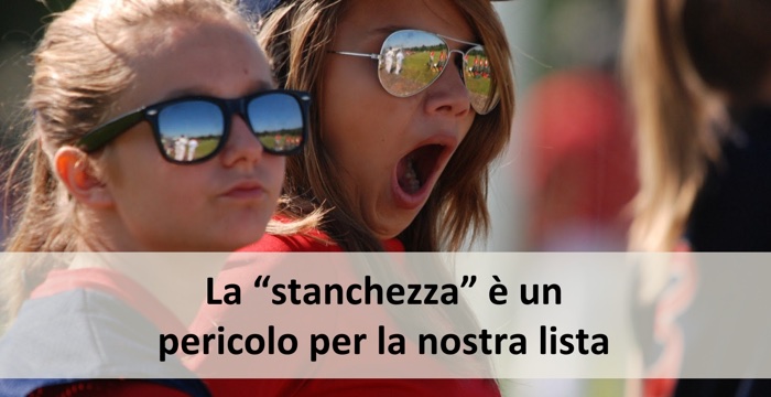 Email Marketing e Stanchezza